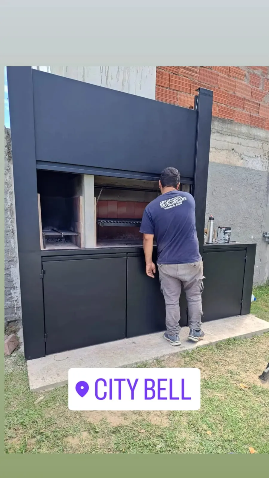 Frente de parrilla en country y barrio cerrado – La Plata