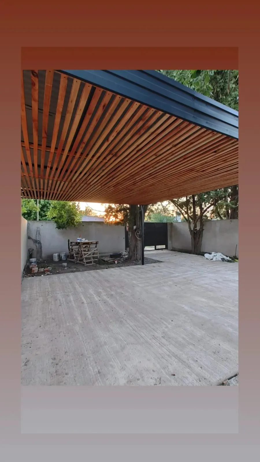 Pérgola de hierro jardín – Herrería La Plata zona Romero
